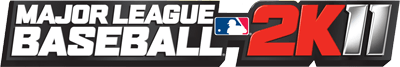 Major League Baseball 2K11 title screen for Wii
